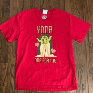 Star Wars “Yoda One For Me” Tee - Youth Medium